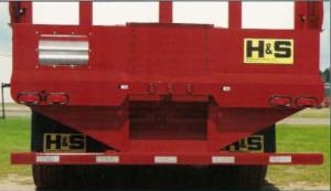 H&S Manufacturing Aluminized Wide Body Forage Box